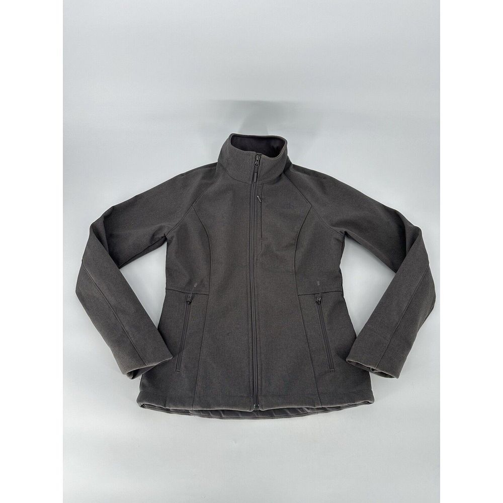 The North Face‎ Women's Jacket Softshell Windwall Full Zip Gray Size Small